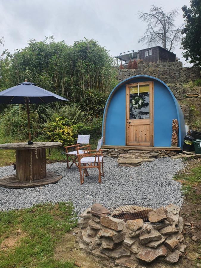 Gower Pods Hotel Penclawdd Buitenkant foto