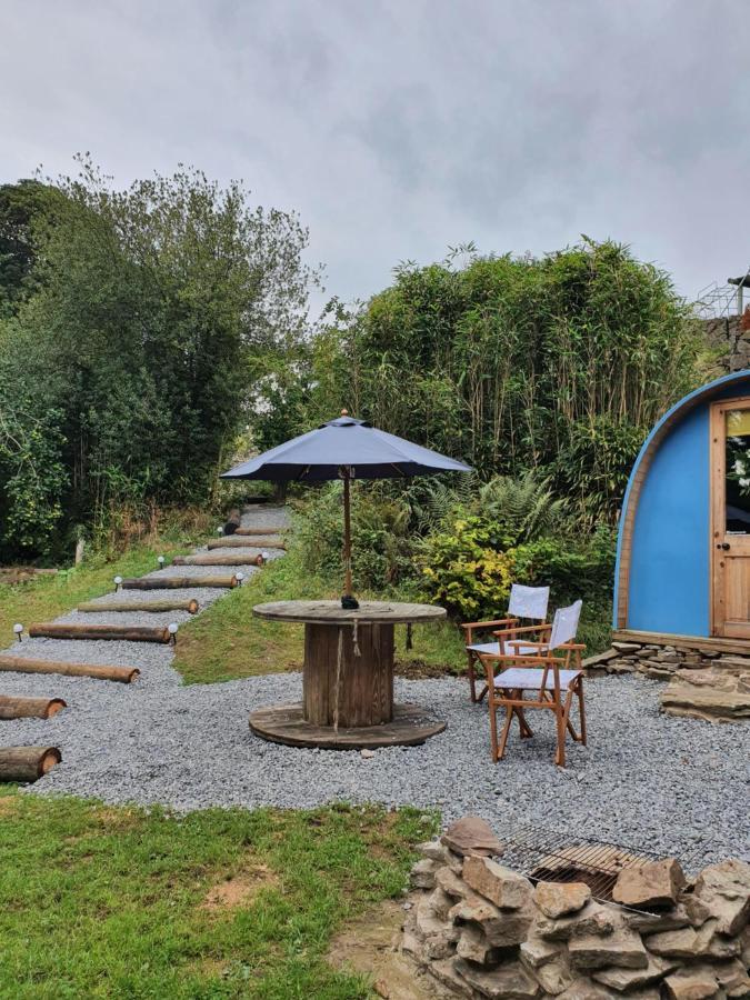 Gower Pods Hotel Penclawdd Buitenkant foto