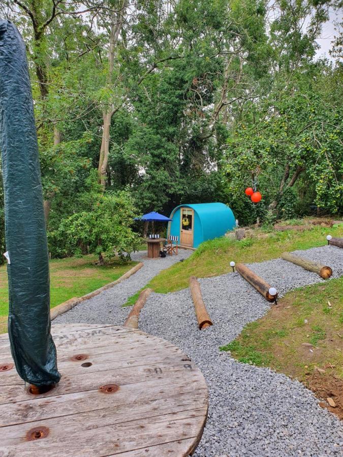 Gower Pods Hotel Penclawdd Buitenkant foto