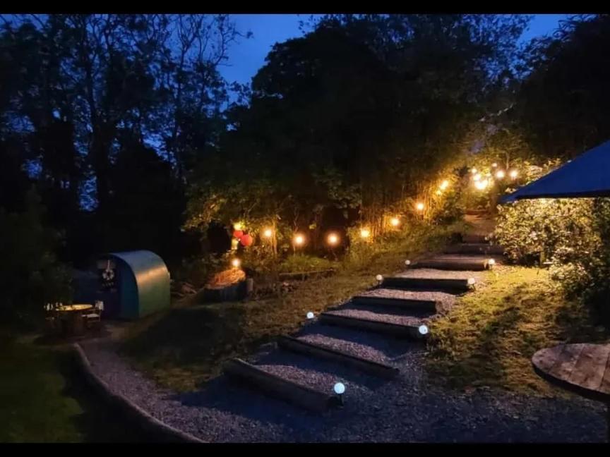 Gower Pods Hotel Penclawdd Buitenkant foto
